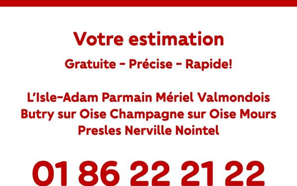 Maison à vendre    5 pièces • 102 m2 Bruyères-sur-Oise