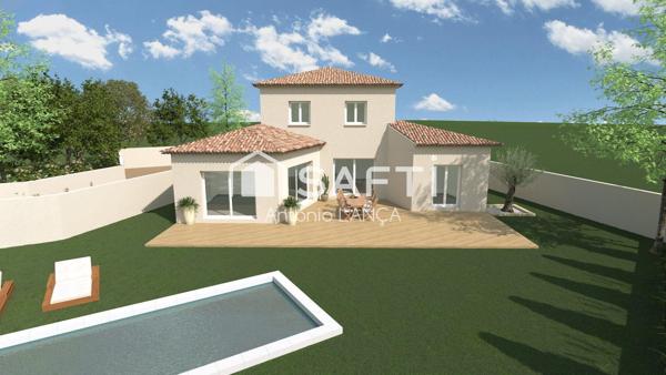 TERRAIN À BÂTIR DE 1200m2 AU CALME