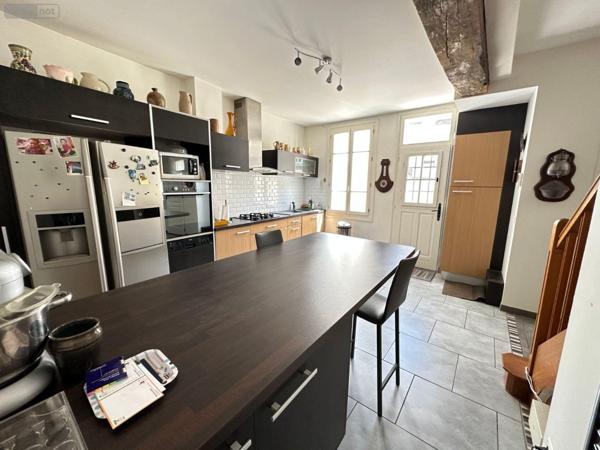 Maison de ville à vendre à Montrichard-Val-de-Cher dans le Loir-et-Cher (41400), ref : 12101/1219   
CENTRE BOURG