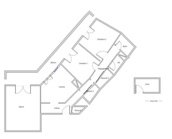 Appartement à vendre 3 pièces 74 m² Lyon 9