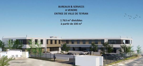 Local pour activités de services, professions libérales, ... de 125.81 m2 & 2 stationnements en extérieur + 3 parkings en sous-sol