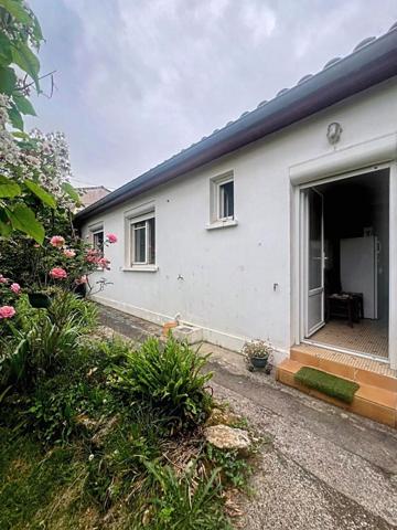 Maison plain-pied + jardin + garage