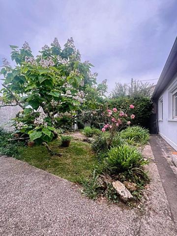 Maison plain-pied + jardin + garage