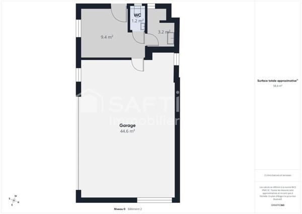 Maison familiale avec piscine à Pessac de 147 m2 -  4 chambres  – Terrain 533 m²