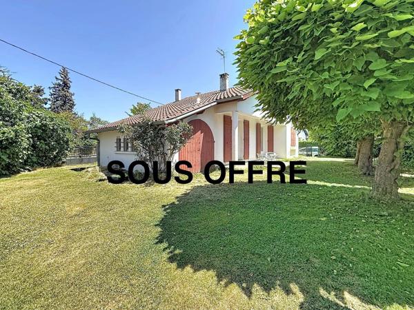 Quartier pavillonnaire - plain pied - Jardin