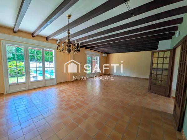 MAISON D'ARCHITECTE 164m2, 3 CHAMBRES, PROCHE CENTRE