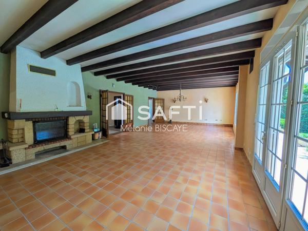 MAISON D'ARCHITECTE 164m2, 3 CHAMBRES, PROCHE CENTRE