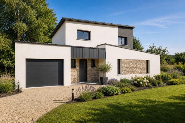 Terrain + Maison à vendre 5 pièces - 125 m²