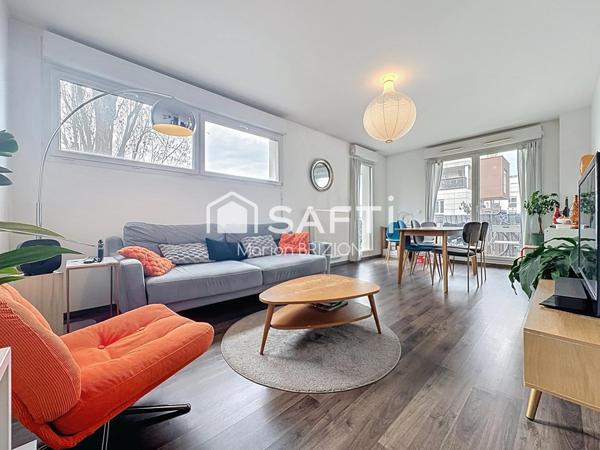 EN EXCLUSIVITE - APPARTEMENT DE TYPE 4 - SECTEUR HENRY VASNIER - BALCON - PARKING DOUBLE