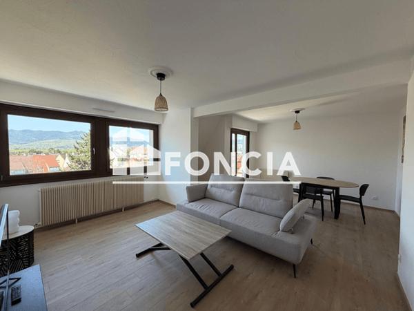 Location Appartement meublé 4 pièces 85.44 m² - 7 RUE DE ZIMMERBACH Colmar 68000