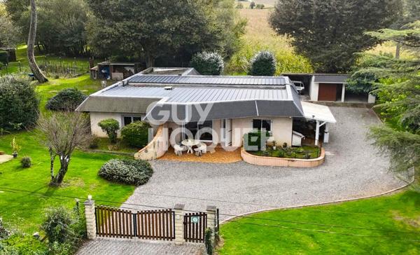 Maison d'architecte de plain pied 134 m² proche Saint Sever