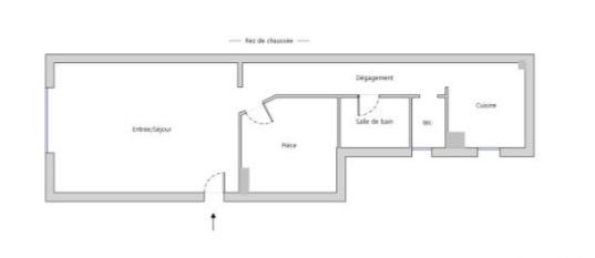 Appartement à vendre 2 pièces 40 m² Montreuil