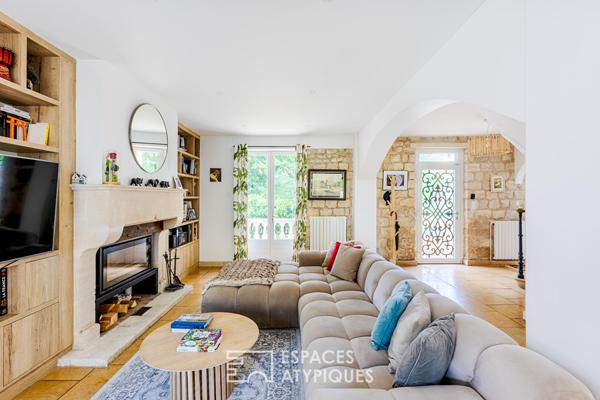 L’éloge de la pierre et de la lumière: propriété de caractère et ses dépendances à L’Isle-Adam.