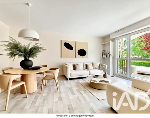 Appartement à vendre 3 pièces 64 m² Chennevières-sur-Marne