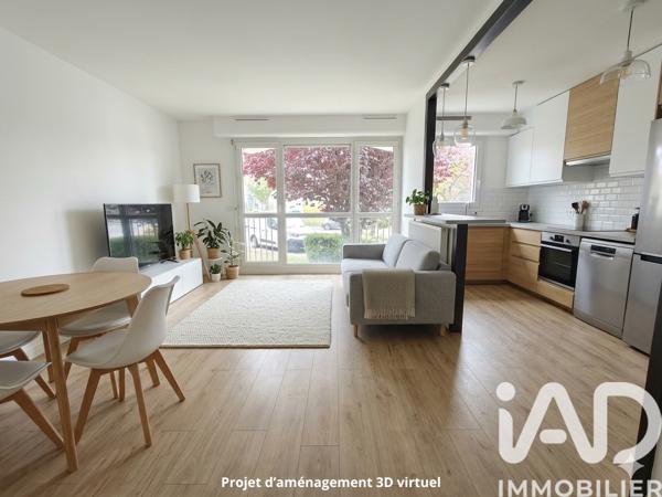 Appartement à vendre 3 pièces 64 m² Chennevières-sur-Marne