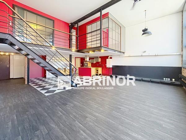 Vivez l’histoire, habitez l’exception, véritable Loft de 132 m² 2 Chambres dans un emblématique bâtiment de Roubaix ROUBAIX