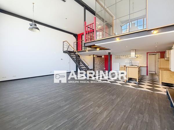 Vivez l’histoire, habitez l’exception, véritable Loft de 132 m² 2 Chambres dans un emblématique bâtiment de Roubaix ROUBAIX