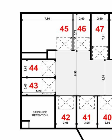 Garage sécurisé dans résidence récente