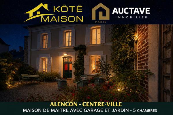 ALENÇON , SECTEUR PRISÉ, ÉLÉGANTE MAISON DE MAÎTRE , Alencon ALENÇON , SECTEUR PRISÉ, ÉLÉGANTE MAISON DE MAÎTRE , Alencon