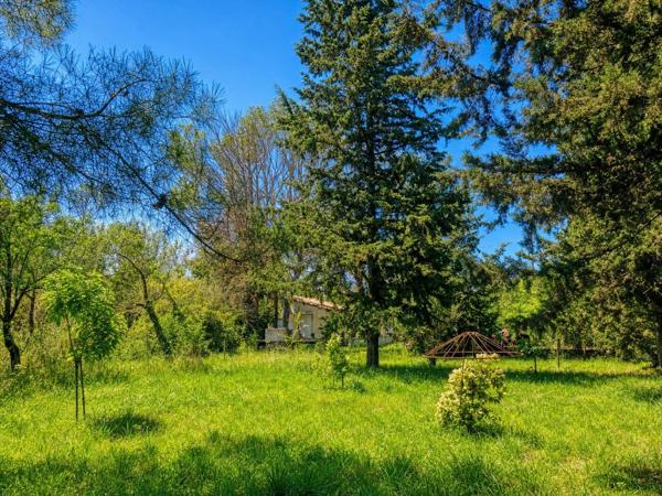 Sur un vaste terrain Arboré, une maison à voir
