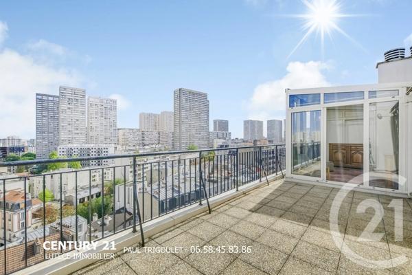 Appartement F4 à vendre  4 pièces - 71,52 m 2   PARIS  - 75015