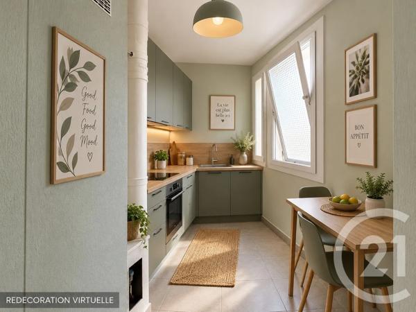 Appartement F4 à vendre  4 pièces - 71,52 m 2   PARIS  - 75015