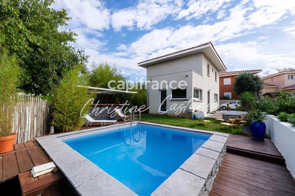 Maison à vendre 5 pièces (66) 115 M2 en 3 faces avec piscine garage et stationnement camping car - Proche plage SAINT CYPRIEN et lac de VILLENEUVE DE LA RAHO A CORNEILLA DEL VERCOL
