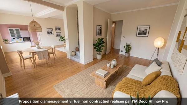 Maison individuelle 4 chambres avec jardin