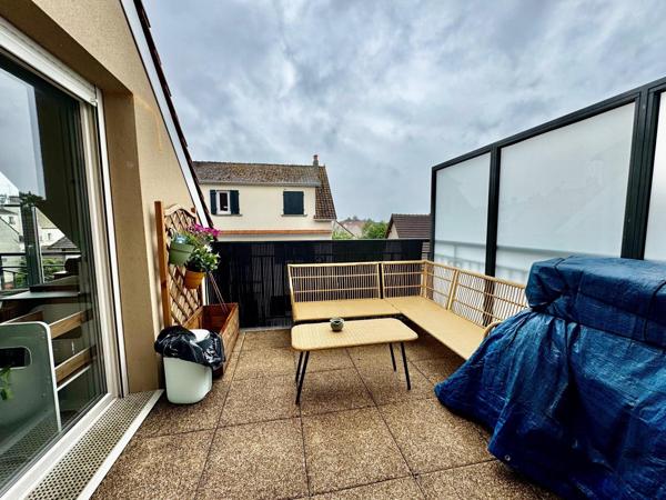 Très bel appartement F3  de 71 m² avec un balcon terrasse