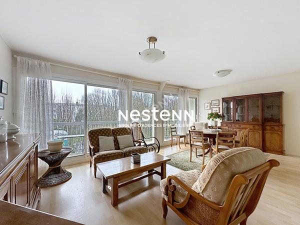 KERDREZEC - Quimper Sud - Grand Type 2 de 66m² - Balcon - ASCENSEUR - Stationnement privatif