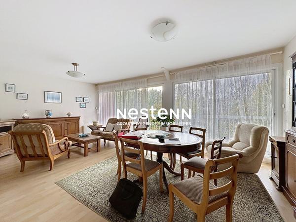 KERDREZEC - Quimper Sud - Grand Type 2 de 66m² - Balcon - ASCENSEUR - Stationnement privatif