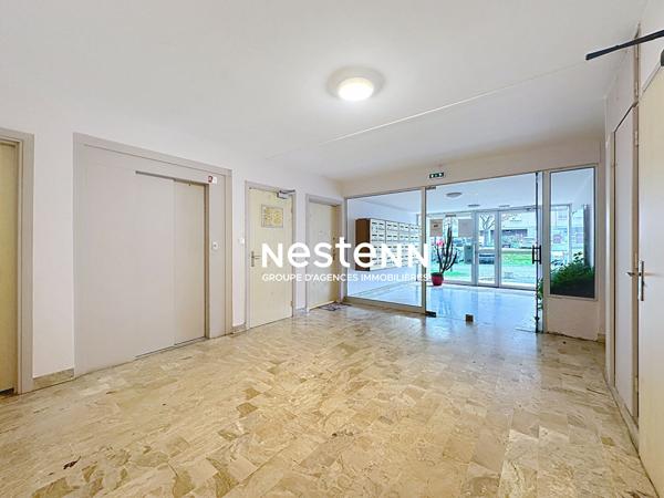 KERDREZEC - Quimper Sud - Grand Type 2 de 66m² - Balcon - ASCENSEUR - Stationnement privatif