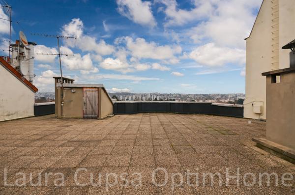 BOURG LA REINE - 6P - 141,18 M² - PROCHE CENTRE VILLE - DERNIER ETAGE - TERRASSE 130 M² ENV. - CAVE - PARKING