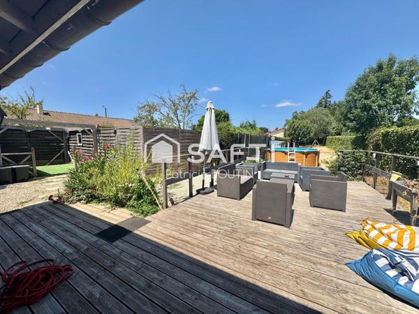 MAISON 4 CHAMBRES + GARAGE ET PISCINE A CHAURAY ! POSSIBLE 2 LOGEMENTS !