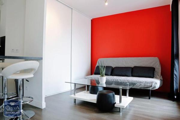 Location appartement Tours (37) 1 pièce 26.3m²