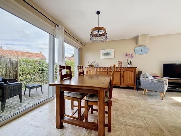 Pavillon situé dans un quartier recherché de Bressuire.

Vous débuterez la visite par une entrée desservant un salon/salle à manger lumineux, offrant un accès direct à une terrasse en bois, ainsi qu’à une cuisine.

Au demi-niveau supérieur, vous découvrirez deux chambres lumineuses ainsi qu’une salle de bains. Au demi-niveau inférieur, vous bénéficierez d’un espace de stockage, d’une buanderie et d’un garage.

L’ensemble est implanté sur une parcelle d’environ 300 m². À noter : ce bien est actuellement occupé par un locataire.