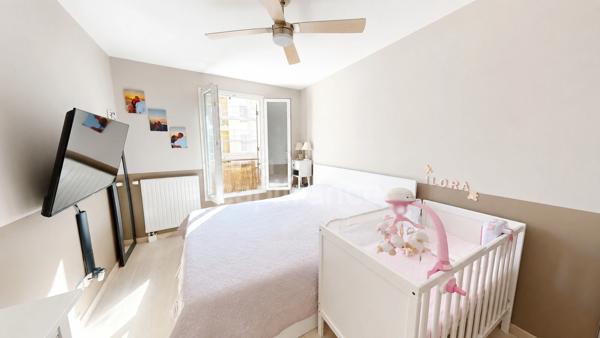 Appartement F3 lumineux avec balcon à Lieusaint (77127)