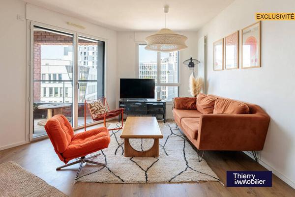 Appartement 3 pièces                                        - 44000 Nantes - Gare Sud - Malakoff Réf : 130349