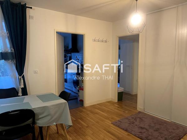 Appartement 3P 64m² avec jardin et parking