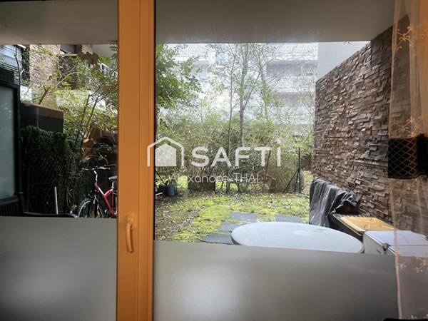 Appartement 3P 64m² avec jardin et parking