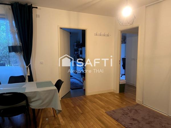 Appartement 3P 64m² avec jardin et parking