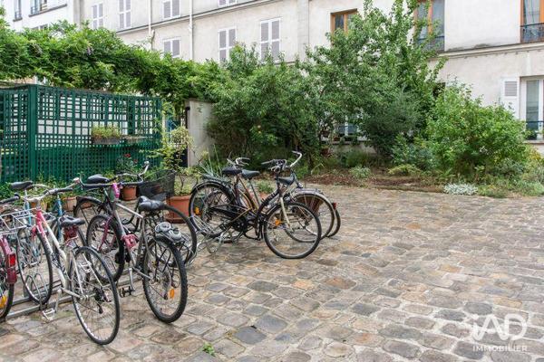 Location studio 21 m² Paris 20