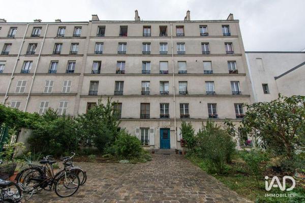 Location studio 21 m² Paris 20