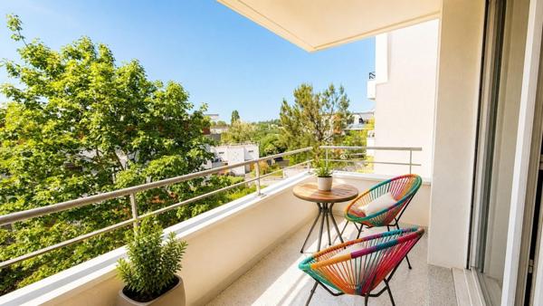 T3 69 m² – BALCON VUE PARC – PARKING – RÉSIDENCE RÉNOVÉE 2025