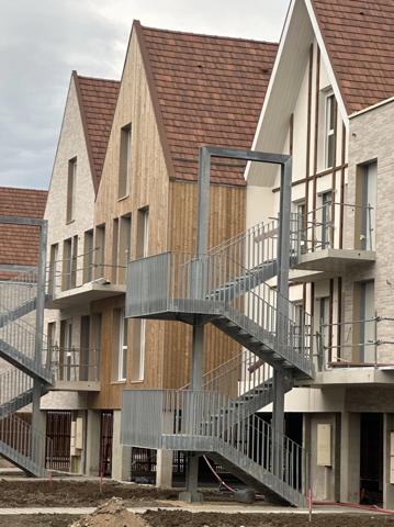 appartement T3 neuf à vendre CABOURG 14. Surface 65.58 m2 + terrasse/balcon/jardin 45.55 m2 + 1 park couvert