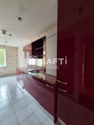 Appartement 3 pièces de 65 m² avec balcons, box fermé et cave – À seulement 5 minutes de la gare