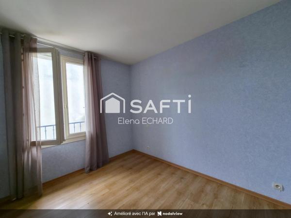 Appartement 3 pièces de 65 m² avec balcons, box fermé et cave – À seulement 5 minutes de la gare