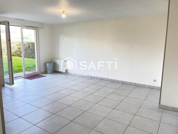 Appartement T3 en rez-de-chaussée