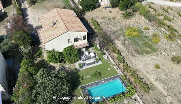 LE MUY - 499 000  -MAISON FAMILIALE 160 M² -4 CHAMBRES -UN BUREAU - TERRAIN 1 200 M²