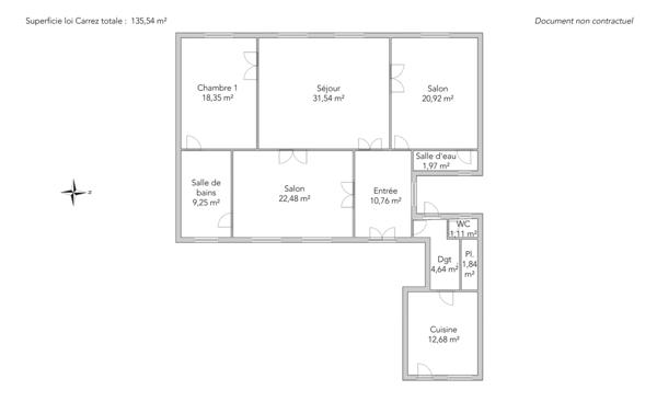 Appartement Paris 1er - VENDÔME / RIVOLI